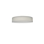 D'Lite Lunelle Luce da soffitto 50cm Tessuto Grigio | Adatto Per 3x E27 