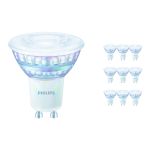 Confezione Multipack 10x Philips MASTER Value LED Faretti GU10 PAR16 6.2W 575lm 36D - 930 Luce Calda | Miglior resa cromatica - Dimmerabile - Sostitutiva 80W