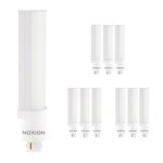 Confezione Multipack 10x Noxion Lucent PL-C LED 9.5W 950lm - 830 Luce Calda | Sostitutiva 26W