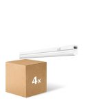 Confezione Multipack 4x Ledvance Reglette LED Linear Compact Interruttore 14W 1400lm - 830 Luce Calda -  | 120cm