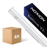 Confezione Multipack 4x Noxion Reglette LED Batline V2.0 11W 1340lm - 830-865 CCT | 90cm