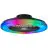 Brilliant Badria Ventilatore Da Soffitto Plastica Metallo Nero 36W 4700lm - 830-865 CCT+RGB | 490mm - Telecomando Dimmerabile