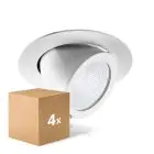 Confezione Multipack 4x Noxion Downlight LED Forza Bianca 35W 3000lm 36D - 930 Luce Calda -  | 168mm - Miglior Resa Cromatica