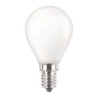 Philips Corepro LED Lustre E14 Sferica Ghiaccio 4.3W 470lm - 827 Bianco Molto Caldo | Sostitutiva 40W